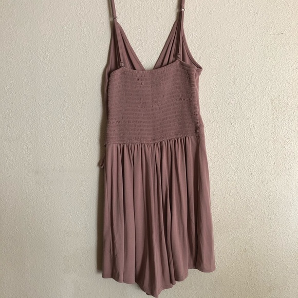 NWT Abercrombie & Fitch Pink Wrap Front Romper - Picture 3 of 5